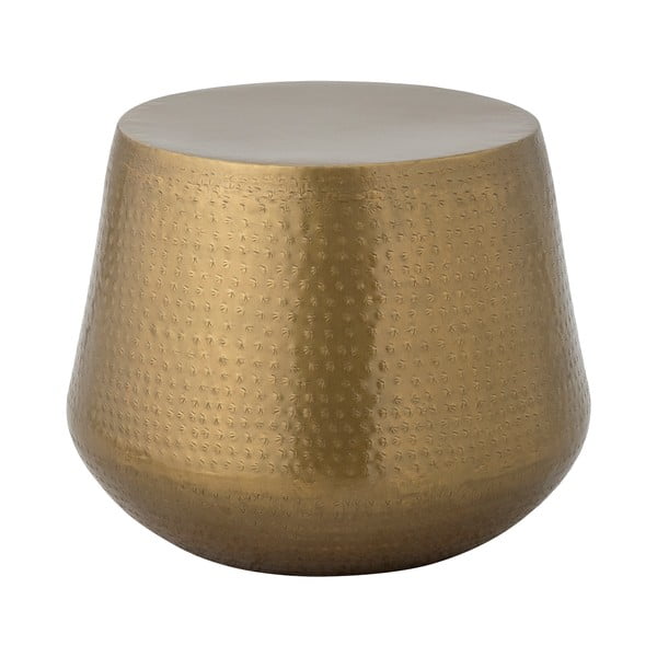 Măsuță de cafea aurie rotundă din metal ø 50 cm Avola – Bloomingville