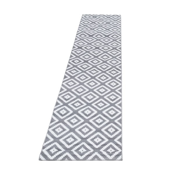 Covor tip traversă gri deschis 80x300 cm Plus – Ayyildiz Carpets