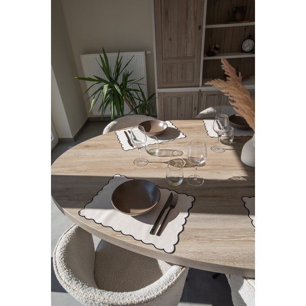 Suport pentru farfurii din amestec de in 30x43 cm Noura – Tiseco Home Studio-image-1