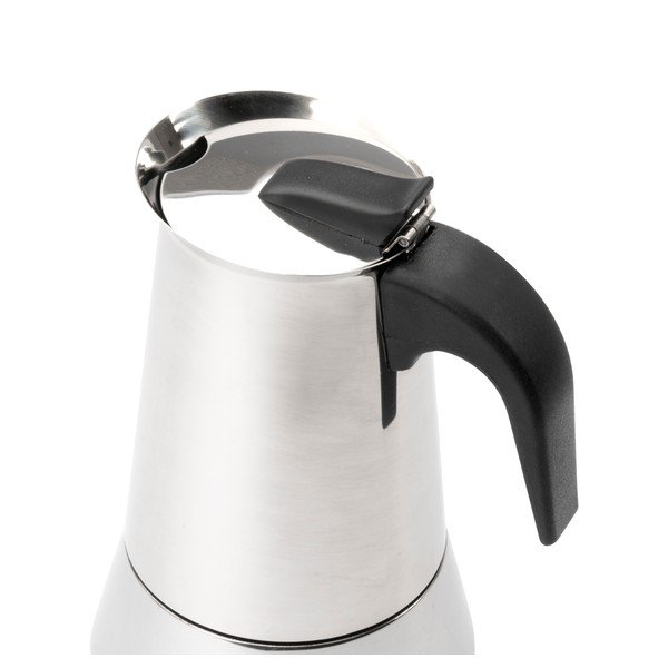 Espressor moka argintiu din oțel inoxidabil 400 ml Trevi – Leopold Vienna-image-2