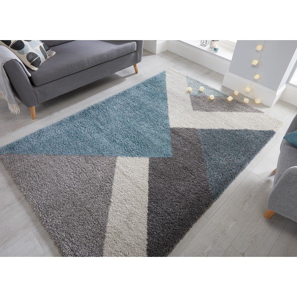 Covor Flair Rugs Zula, 120x170 cm, albastru-gri-image-4