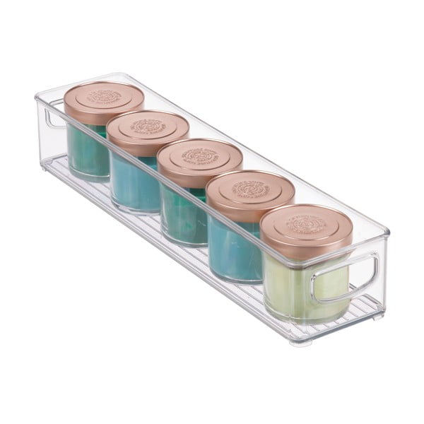 Organizator transparent iDesign, 40,5 x 10 cm-image-3