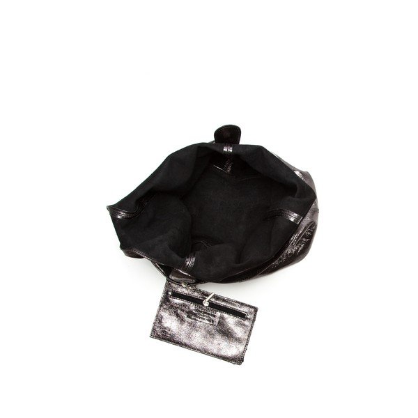 Poșetă din piele Sofia Cardoni Lucia, gri-image-3