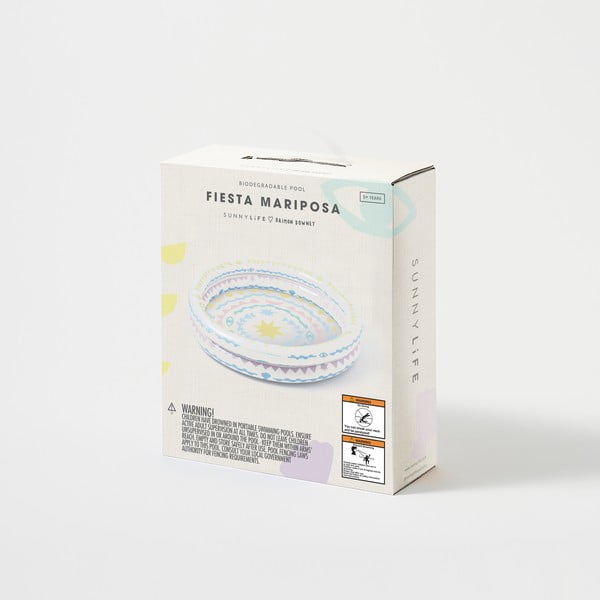 Piscină gonflabilă Sunnylife Fiesta Mariposa, ø 162 cm-image-2
