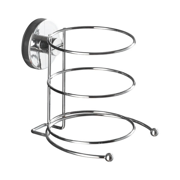 Suport pentru uscător de păr Wenko cu sistem de prindere Vacuum-Loc, până la 33 kg-image-2