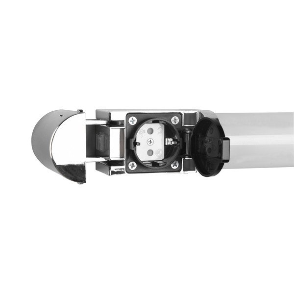 Aplică de perete argintiu-lucios LED (lungime 79 cm) Piera – Trio-image-4