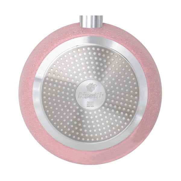 Oală cu capac Bisetti Stonerose Rose Giuseppe, ø 24 cm-image-3