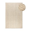 Covor crem din iută 120x170 cm Bouclé – Hanse Home