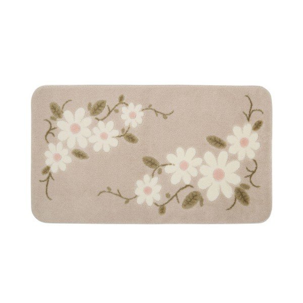 Set 2 covorașe de baie Confetti Bathmats Margherita, maro-image-4