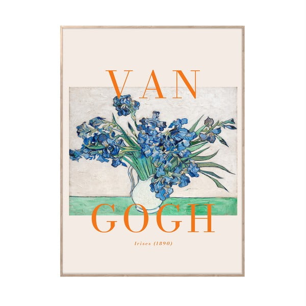Tablou 50x70 cm Irises – Styler