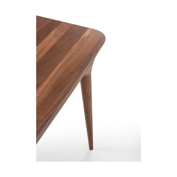 Masă de dining din lemn de nuc 90x180 cm Fawn – Gazzda-image-3
