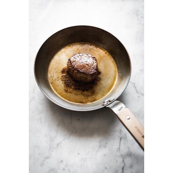 Tigaie din oțel pentru prăjit de Buyer Mineral B, ø 32 cm-image-1