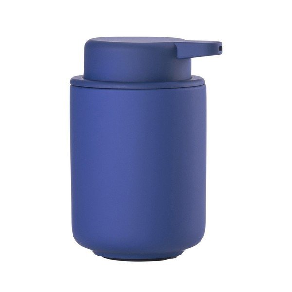 Dozator de săpun lichid albastru din gresie ceramică 250 ml Ume – Zone