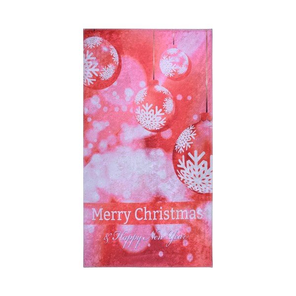 Covor Vitaus Christmas Decorations, 50 x 80 cm, roșu-alb-image-2