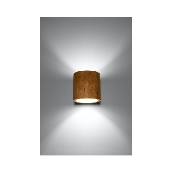 Aplică din lemn Sollux Roda, natural-image-1