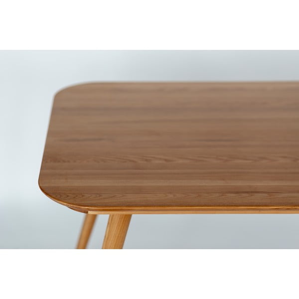 Masă dining din lemn de frasin Ragaba Contrast, 180 x 90 cm-image-2