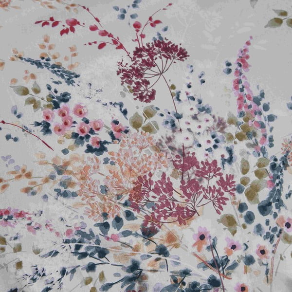 Lenjerie de pat alb-bej 200x200 cm Dried Flowers - Catherine Lansfield-image-4