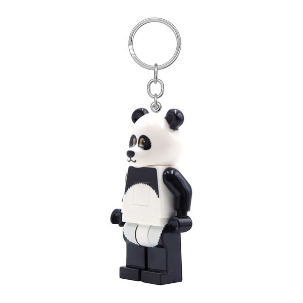 Breloc cu lanternă negru-alb Iconic Panda – LEGO®-image-3