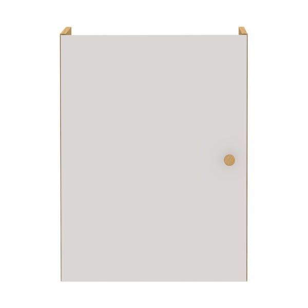 Modul cu uși pentru sistem de rafturi modulare gri 33x43,5 cm Z Cube - Tenzo-image-1