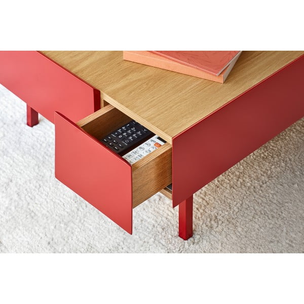 Măsuță de cafea Teulat Arista, roșu închis-image-2