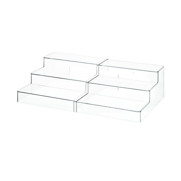 Suport transparent pentru depozitare iDesign The Home Edit, 26 x 29,2 cm-image-2