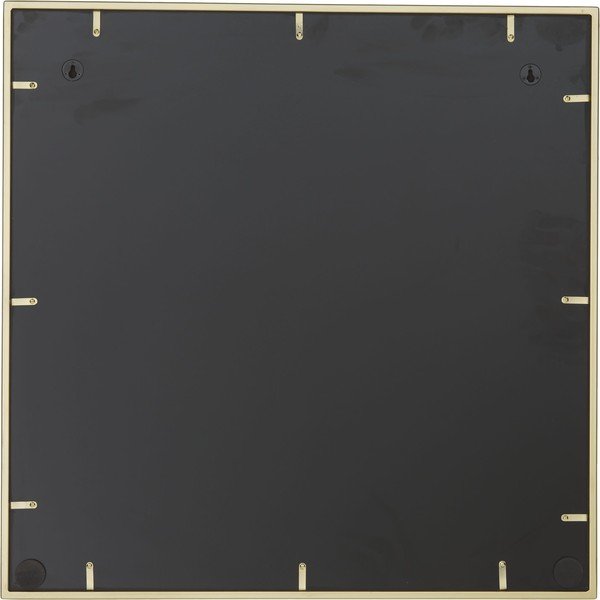 Oglindă de perete cu ramă metalică aurie Westwing Collection Clarita, 70 x 70 cm-image-1