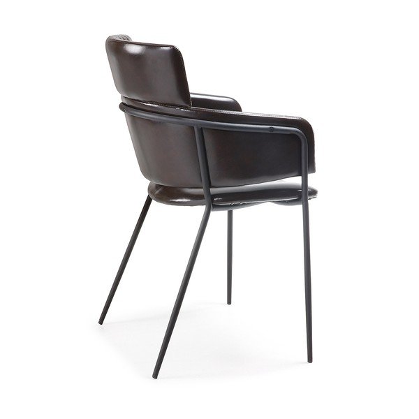 Set 2 scaune La Forma Rhett, negru-image-3