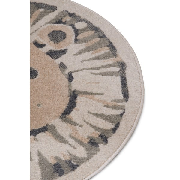 Covor pentru copii bej ø 140 cm Lion – Hanse Home-image-1