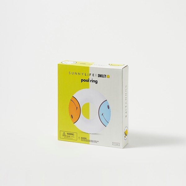 Colac gonflabil Sunnylife Smiley, ø 110 cm-image-4