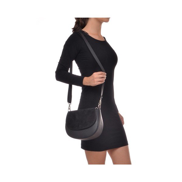 Geantă din piele Isabella Rhea Marge, negru-image-3