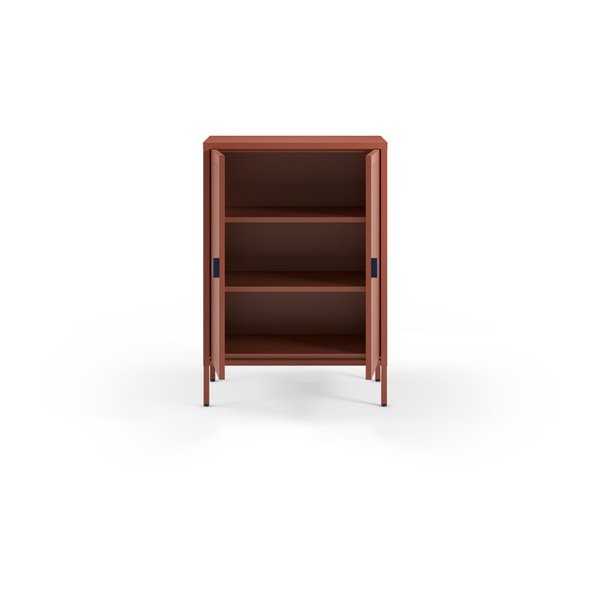 Dulap teracotă din metal 70x100x40 cm Sayla – Marckeric-image-3