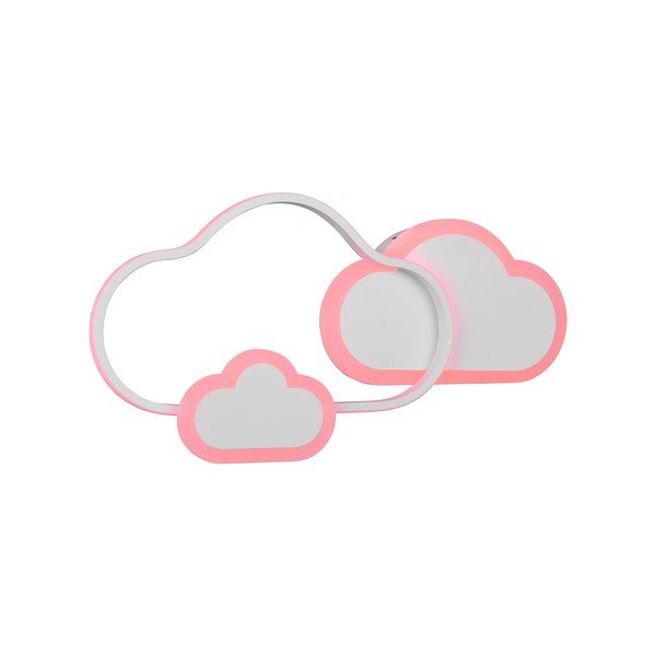 Corp de iluminat pentru copii alb 52x25 cm Cloudy – Reality-image-4