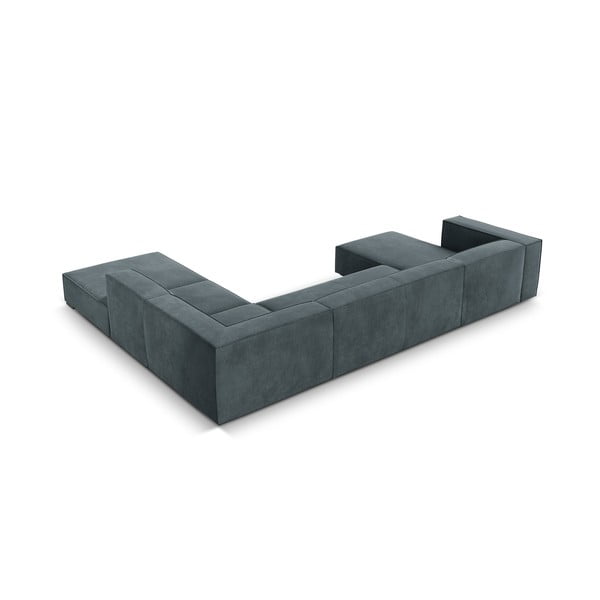 Colțar în culoarea petrolului/gri (cu șezlong pe partea dreaptă) Madame – Windsor & Co Sofas-image-3