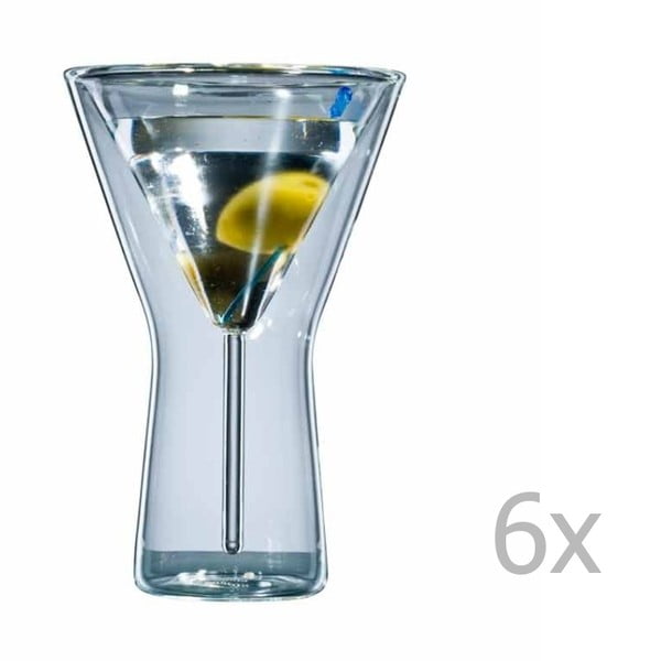 Set 6 pahare bloomix Martini