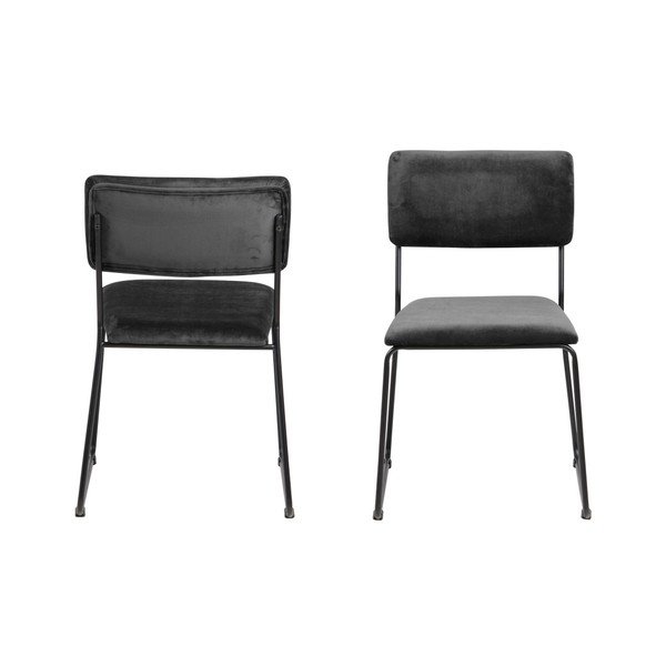 Scaun Actona Cornelia, negru-image-2