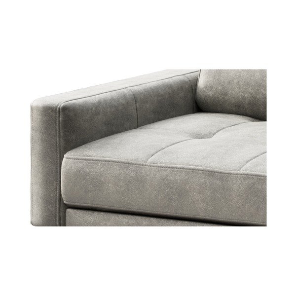 Canapea MESONICA Musso Tufted, gri, 210 cm-image-4