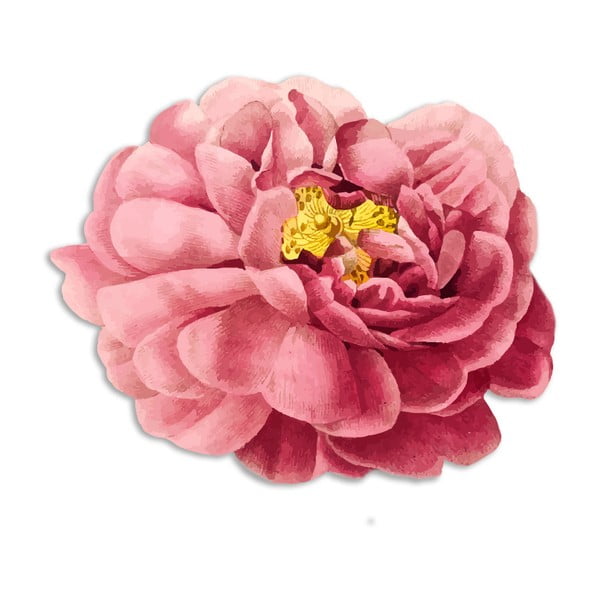 Suport din fibră de iută pentru farfurii Madre Selva Pink Flower