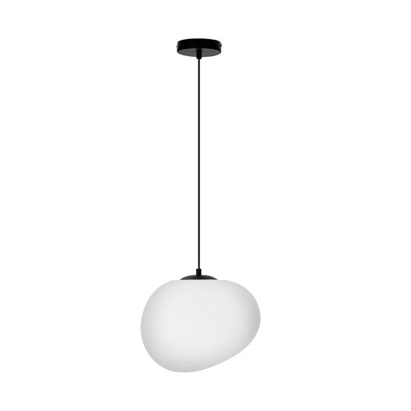 Lustră alb-negru ø 30 cm Stones – Candellux Lighting