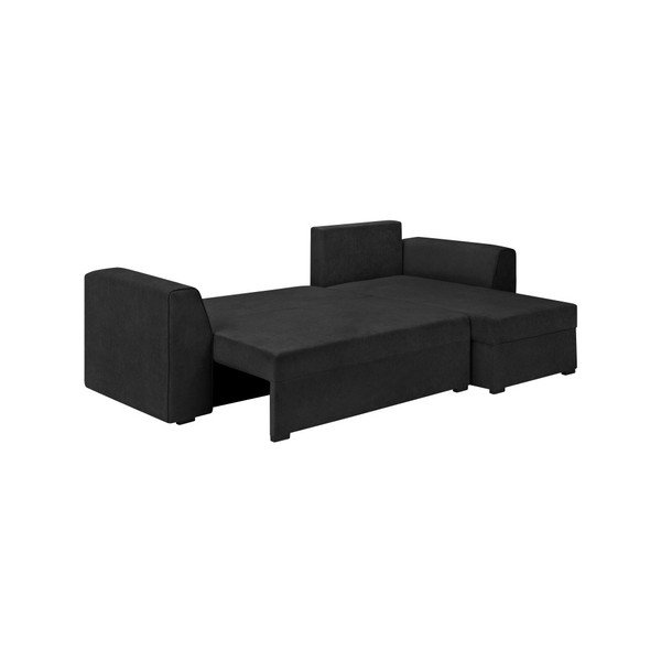 Canapea/colțar extensibil Cosmopolitan design Dover, gri antracit-image-1