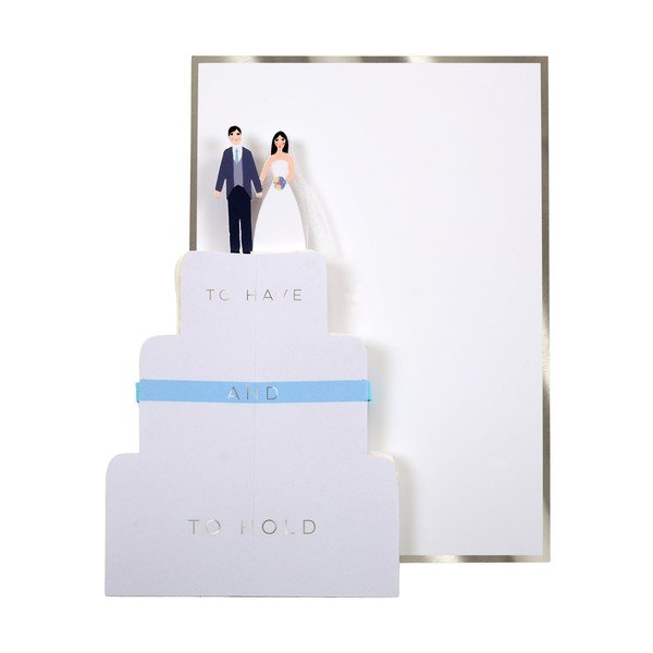 Felicitare Wedding Cake – Meri Meri-image-1