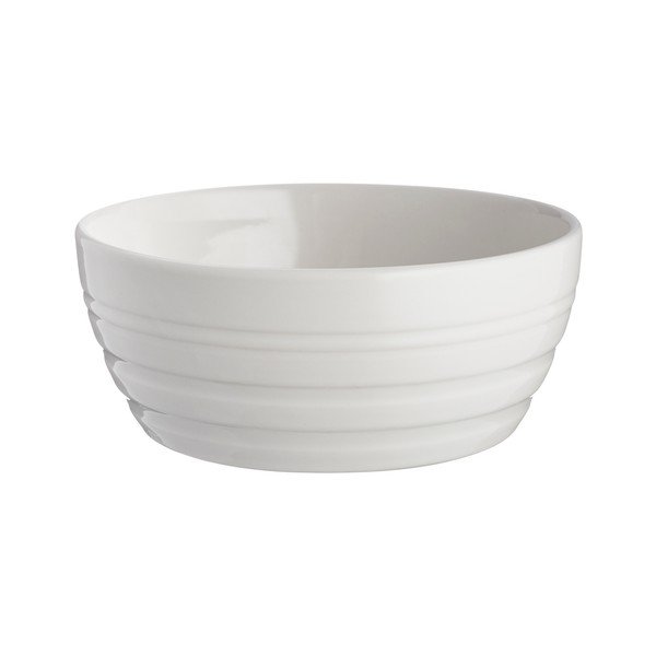 Bol din ceramică pentru supă Mason Cash Original Cane, ⌀ 16,5 cm, alb