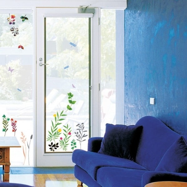 Autocolant Fanastick Grass and Butterflies-image-2