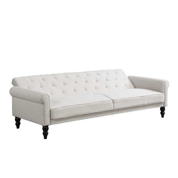 Canapea crem reglabilă/extensibilă 222 cm Tyne – Støraa-image-3
