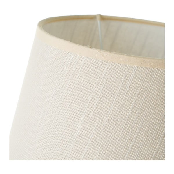 Veioză negru/crem cu abajur textil (înălțime 38,5 cm) – Casa Selección-image-2