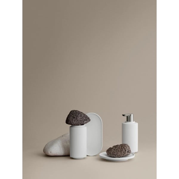 Săpunieră albă din beton Creto – Blomus-image-1