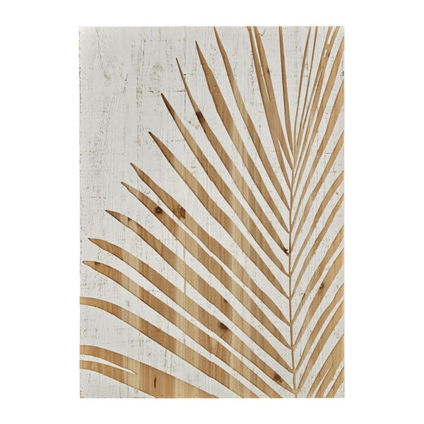 Tablou din lemn Graham & Brown Palm Leaf, 50 x 70 cm