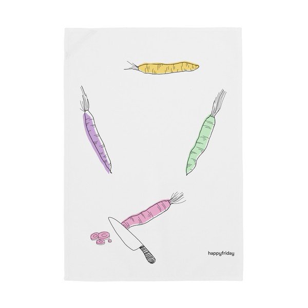 Prosoape de vase 2 buc. din bumbac 50x70 cm Carrots – Happy Friday-image-3