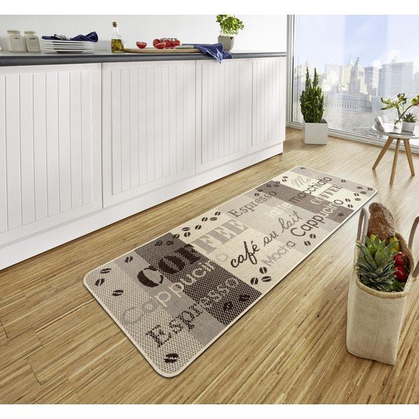 Covor de bucătărie Hanse Home Weave Coffee Selection, 70x180 cm, bej-image-1
