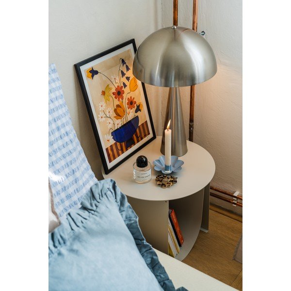 Veioză Leitmotiv Sublime, înălțime 51 cm, argintiu-image-3