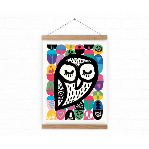 Poster Owl Art, vel. A3